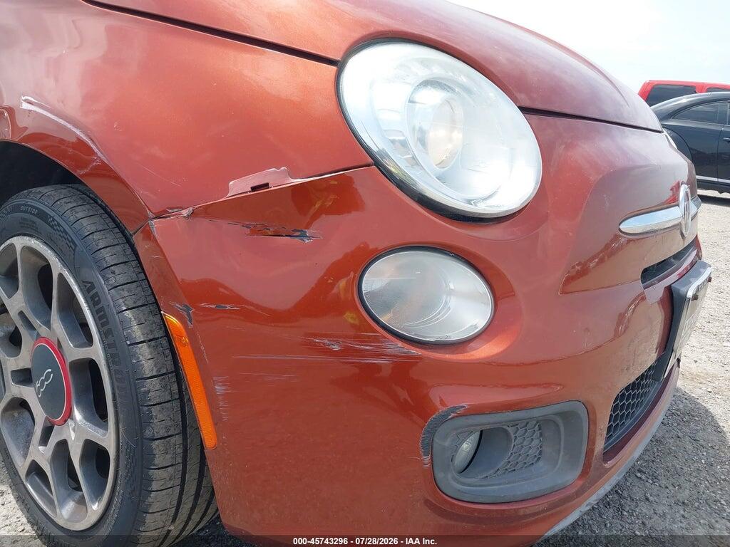 3C3CFFBR7FT663396 2015 FIAT 500 photo no. 6