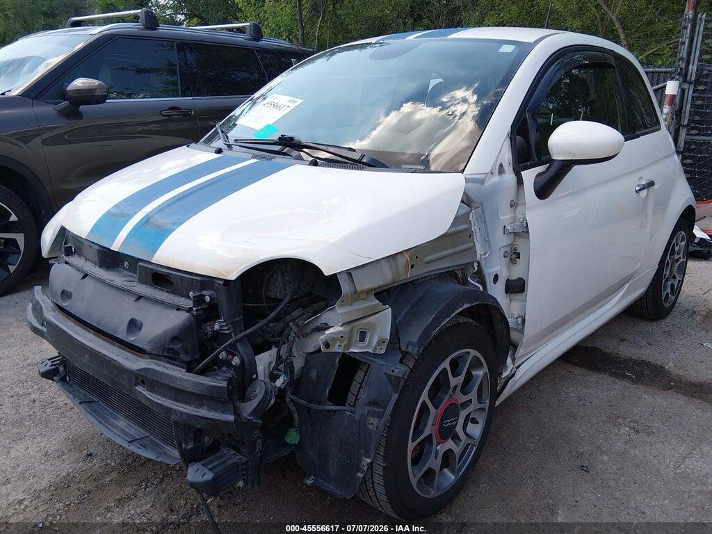 3C3CFFBRXFT534360 2015 FIAT 500 photo no. 2