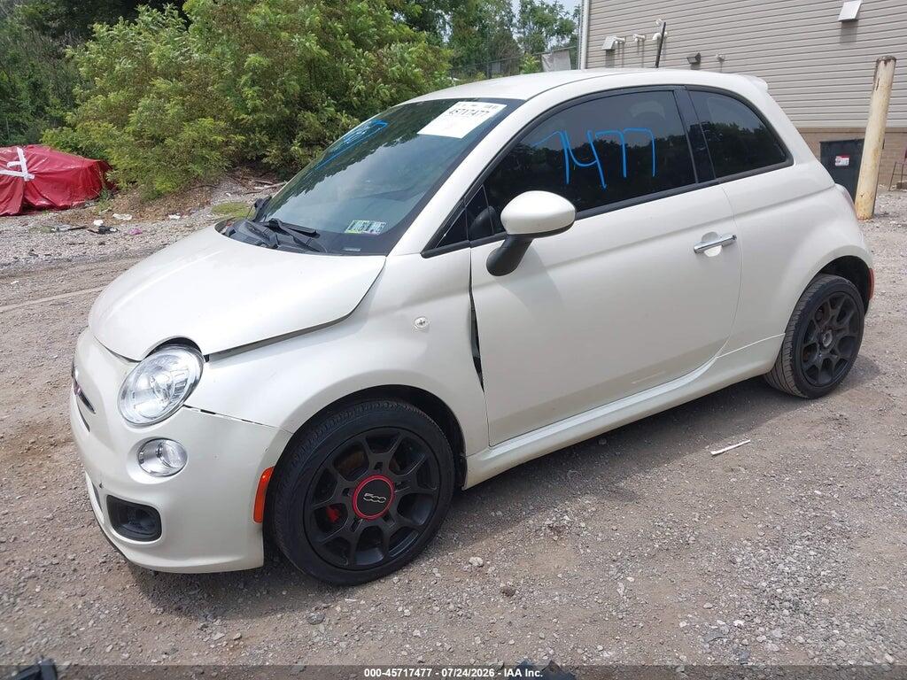 3C3CFFBR9FT601840 2015 FIAT 500 photo no. 2