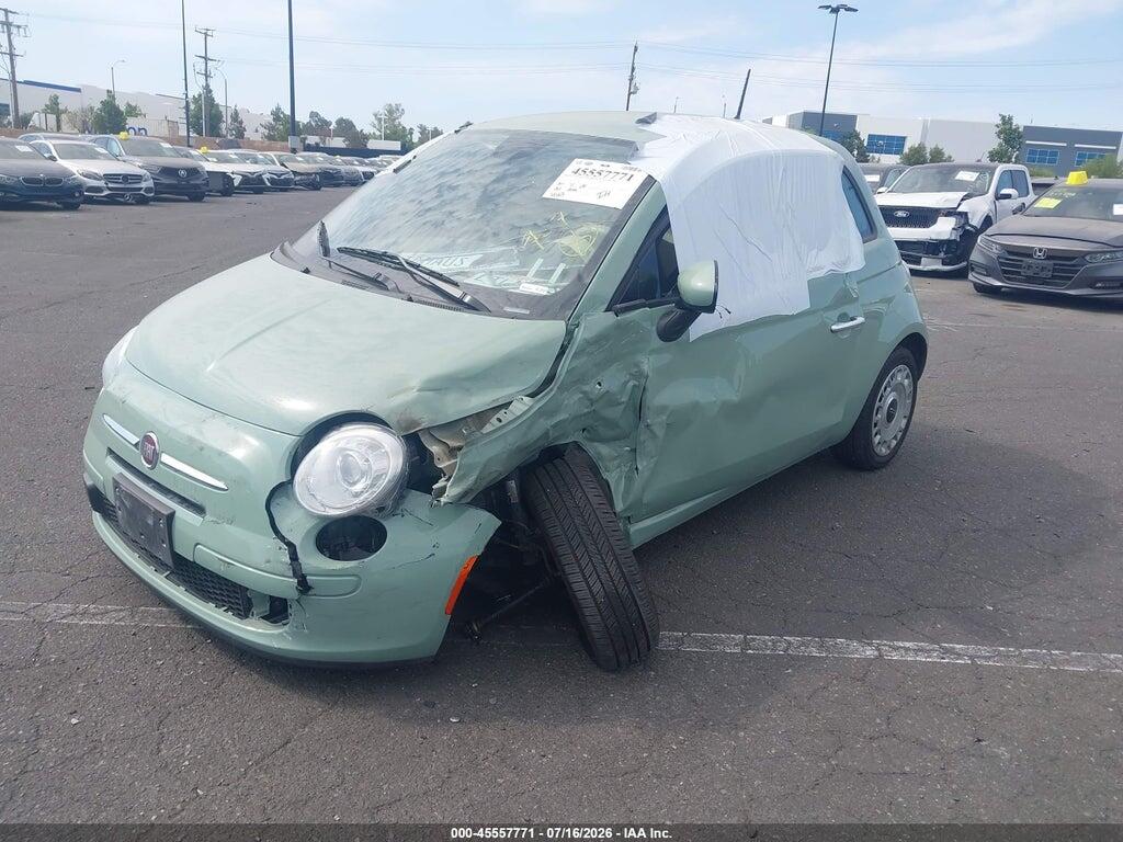 3C3CFFARXFT534537 2015 FIAT 500 photo no. 2