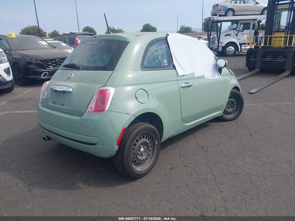 3C3CFFARXFT534537 2015 FIAT 500 photo no. 4