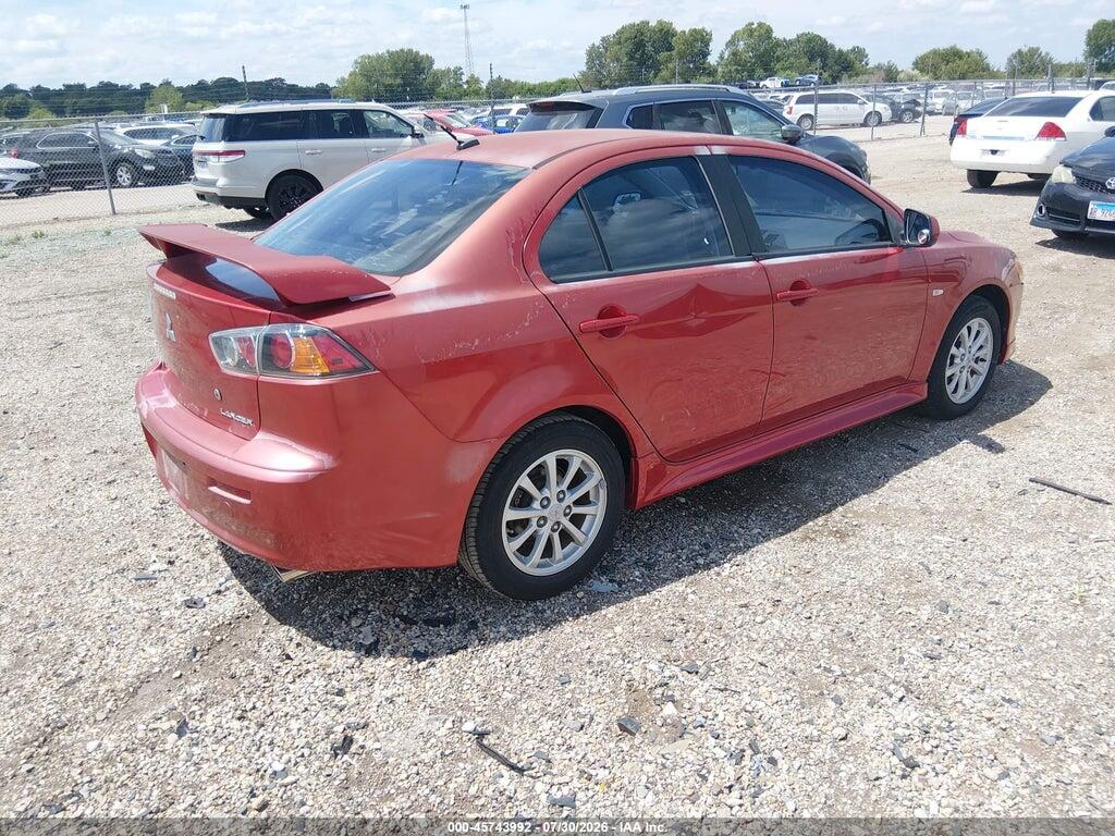 JA32U2FU3AU020092 2010 MITSUBISHI LANCER photo no. 4