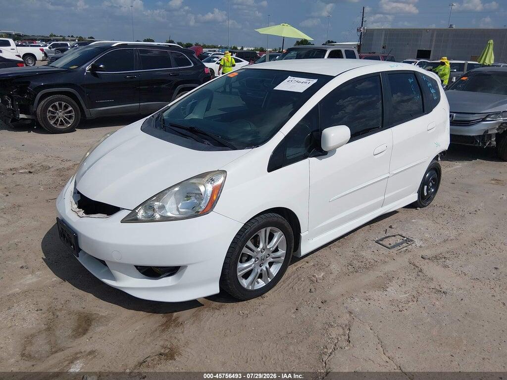 JHMGE87449S003653 2009 HONDA FIT photo no. 2