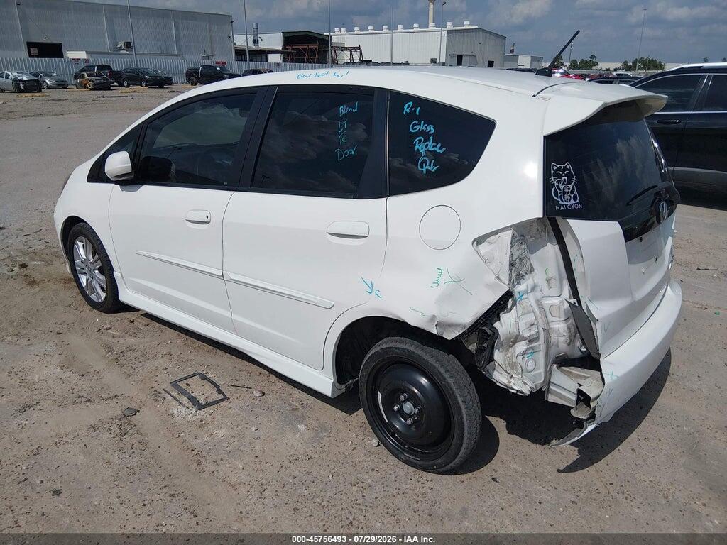 JHMGE87449S003653 2009 HONDA FIT photo no. 3