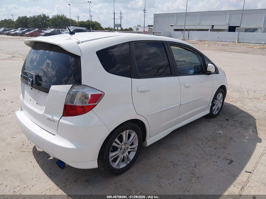 JHMGE87449S003653 2009 HONDA FIT photo no. 4