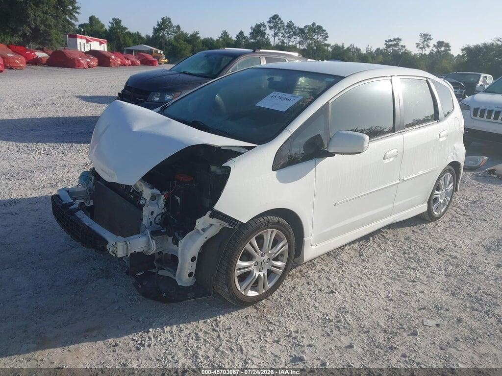 JHMGE88439S045231 2009 HONDA FIT photo no. 2