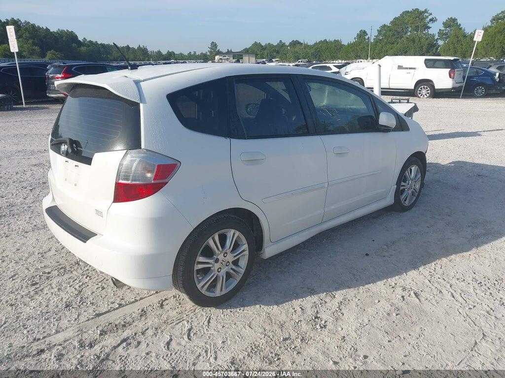 JHMGE88439S045231 2009 HONDA FIT photo no. 4