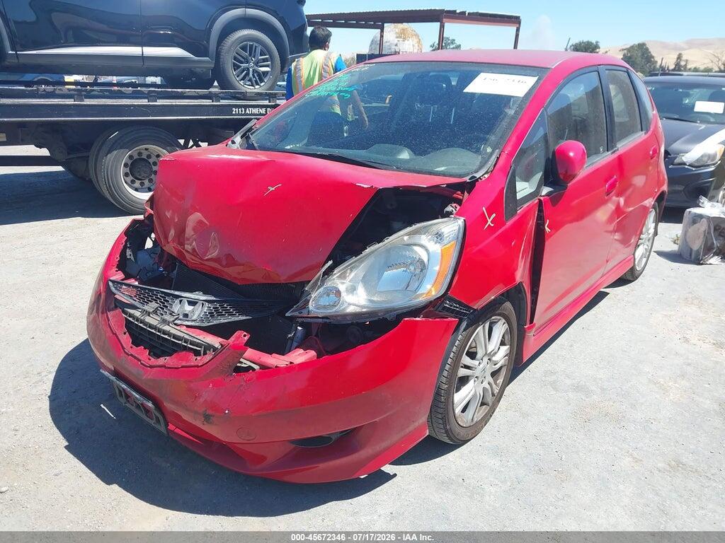 JHMGE87449S004494 2009 HONDA FIT photo no. 2