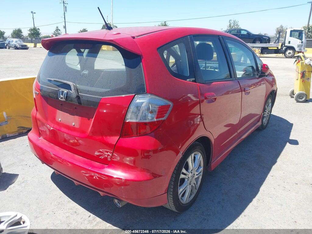 JHMGE87449S004494 2009 HONDA FIT photo no. 4