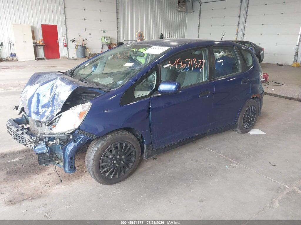 JHMGE88429S034382 2009 HONDA FIT photo no. 2