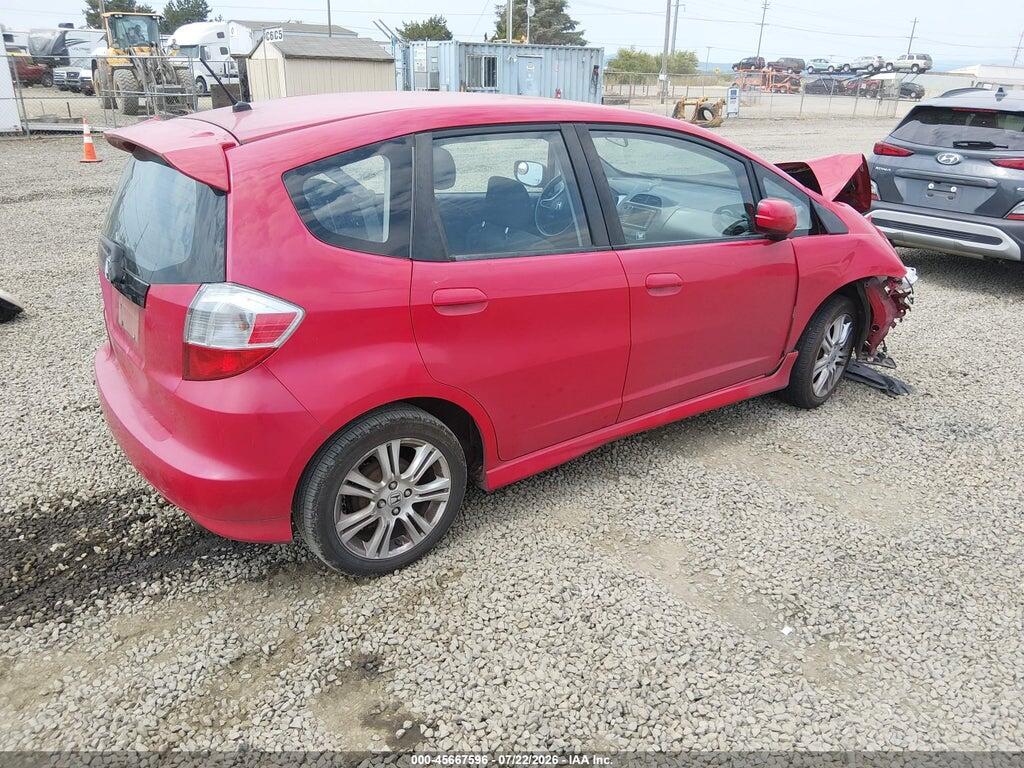 JHMGE88639C007753 2009 HONDA FIT photo no. 4