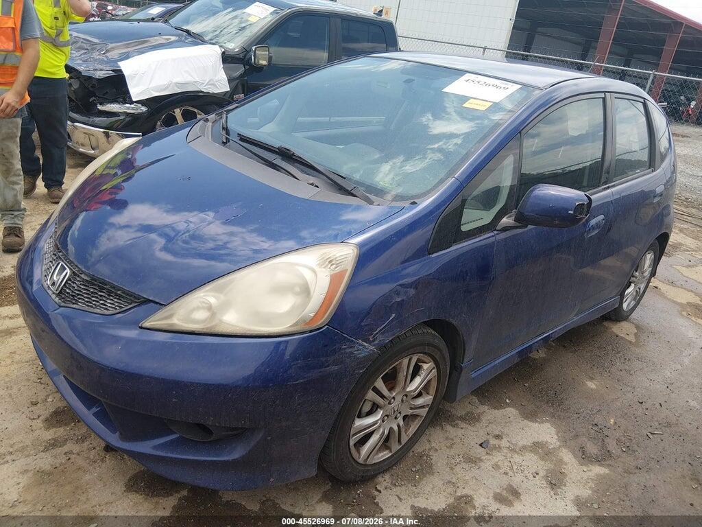 JHMGE88459S034456 2009 HONDA FIT photo no. 2