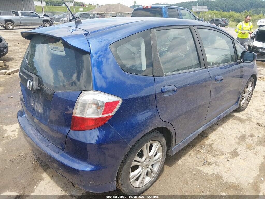 JHMGE88459S034456 2009 HONDA FIT photo no. 4