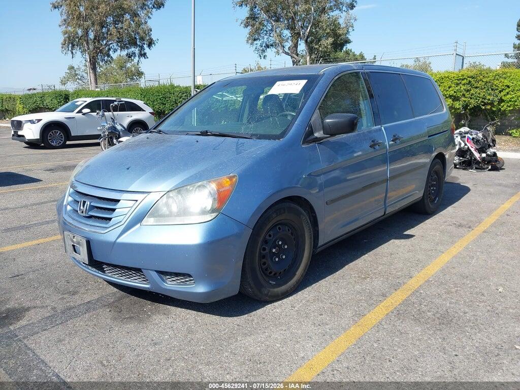 5FNRL38239B052386 2009 HONDA ODYSSEY photo no. 2