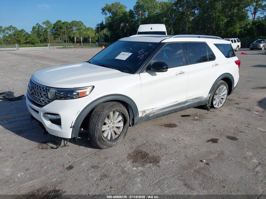 1FM5K7FW6NNA10672 2022 FORD EXPLORER photo no. 2