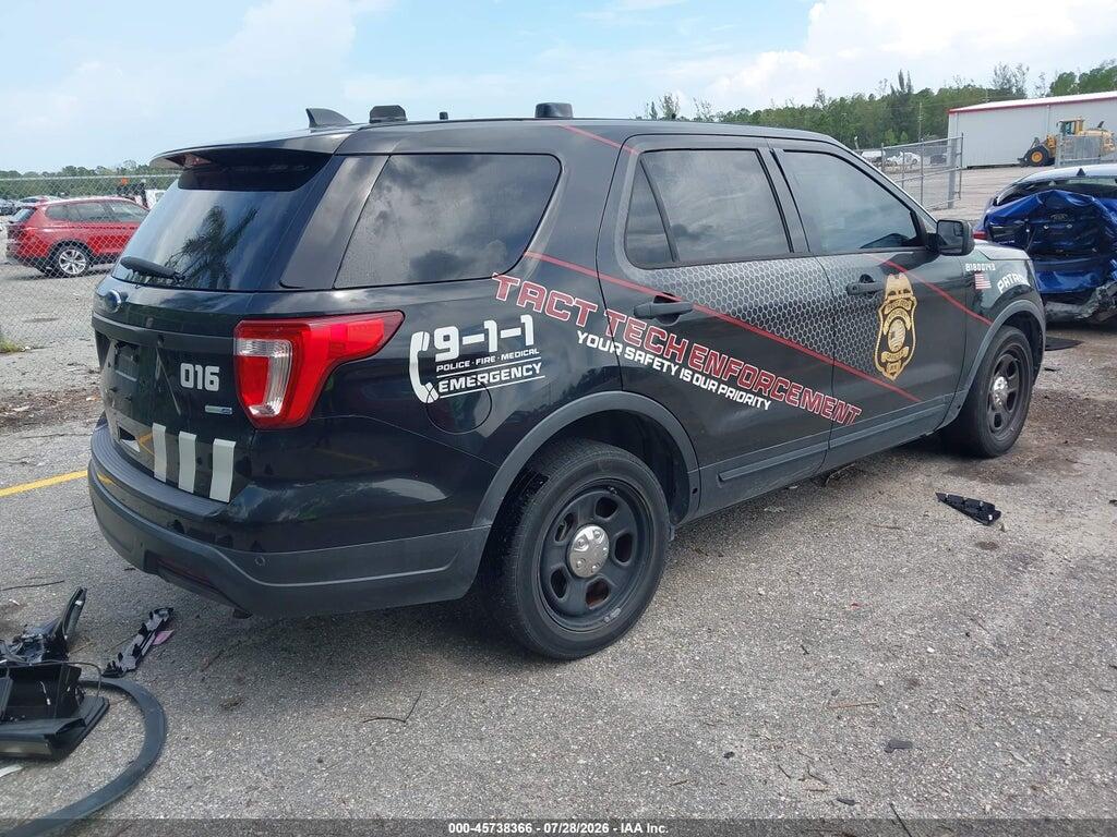 1FM5K8AR8JGB58814 2018 FORD POLICE INTERCEPTOR UTILITY photo no. 4