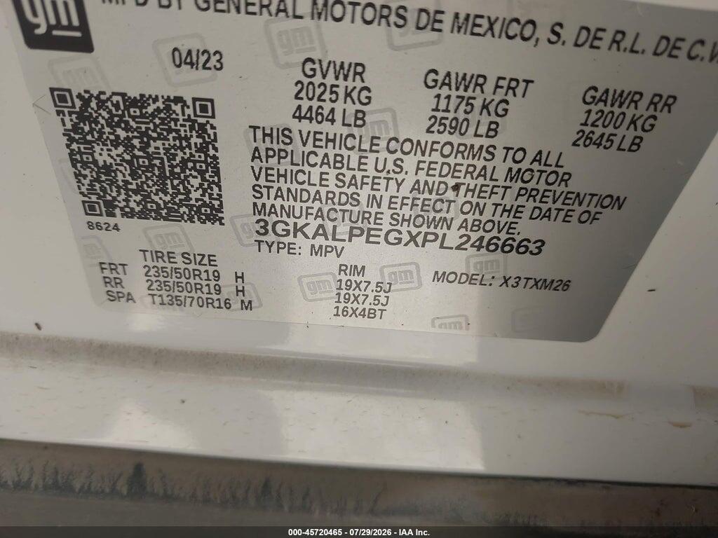 3GKALPEGXPL246663 2023 GMC TERRAIN photo no. 9