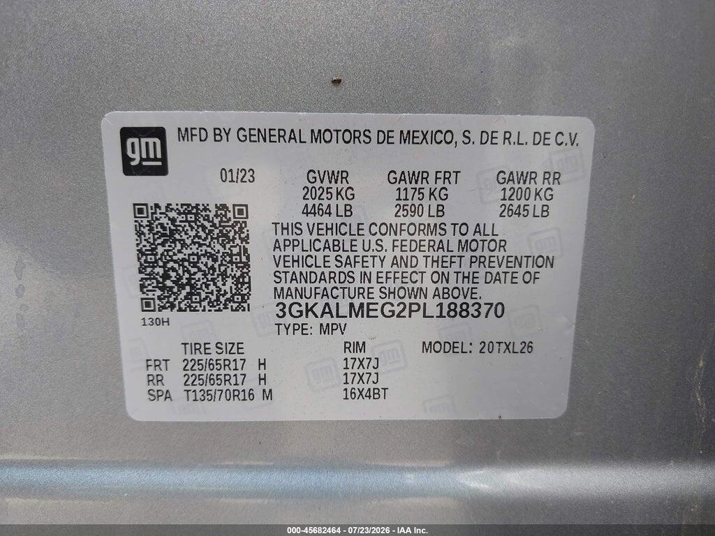 3GKALMEG2PL188370 2023 GMC TERRAIN photo no. 9