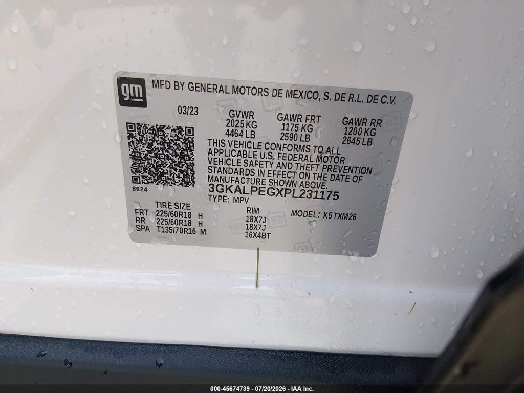 3GKALPEGXPL231175 2023 GMC TERRAIN photo no. 9