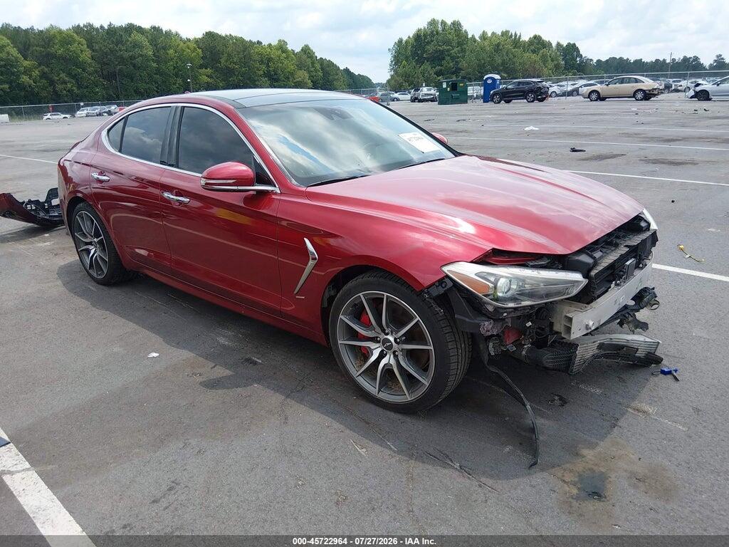 KMTG74LE7KU024253 2019 GENESIS G70 photo no. 1
