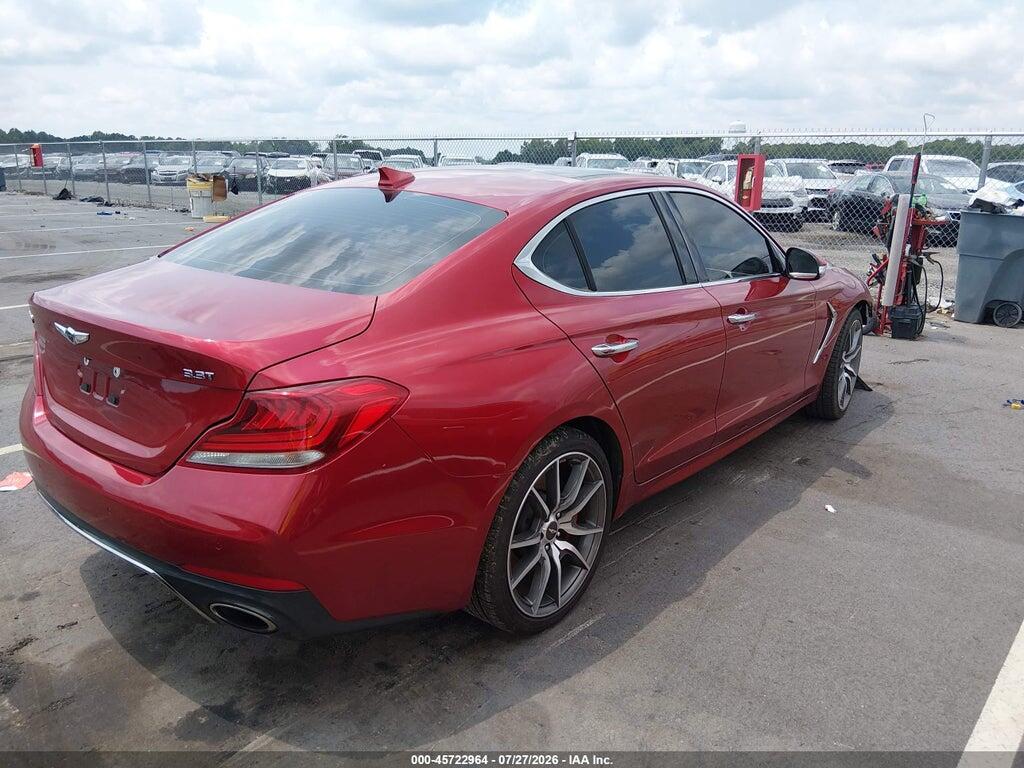 KMTG74LE7KU024253 2019 GENESIS G70 photo no. 4