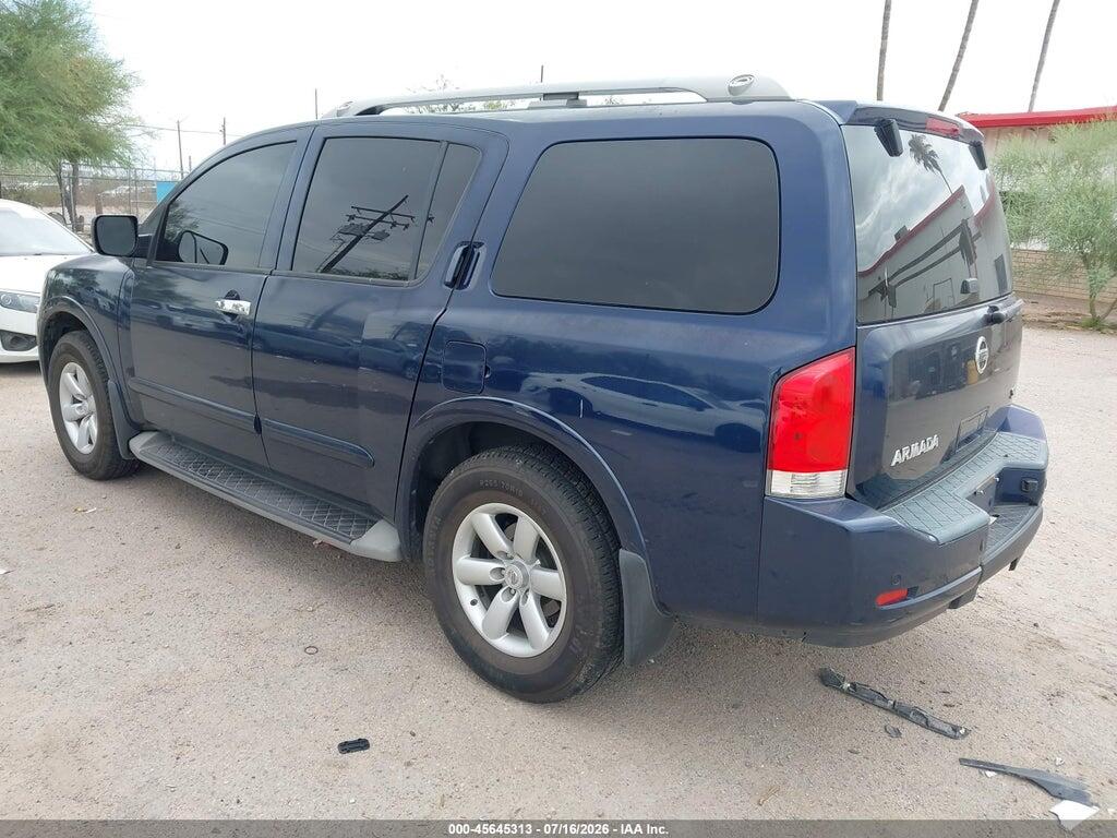 5N1AA0ND7AN608613 2010 NISSAN ARMADA photo no. 3