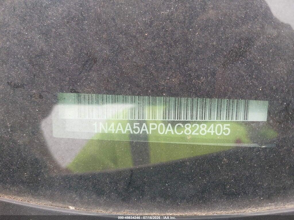 1N4AA5AP0AC828405 2010 NISSAN MAXIMA photo no. 11