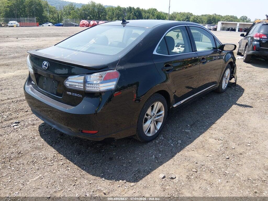 JTHBB1BA6B2046825 2011 LEXUS HS 250H photo no. 4
