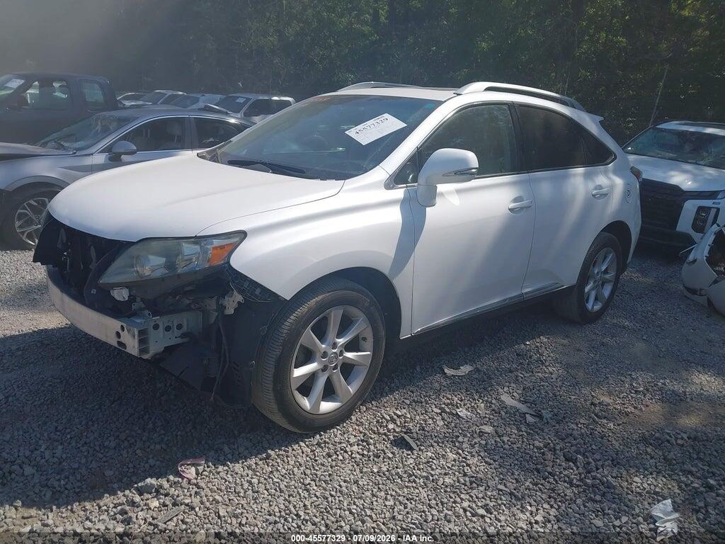 2T2ZK1BA8BC058049 2011 LEXUS RX 350 photo no. 2