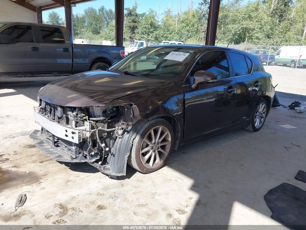 JTHKD5BH7B2003707 2011 LEXUS CT 200H photo no. 2