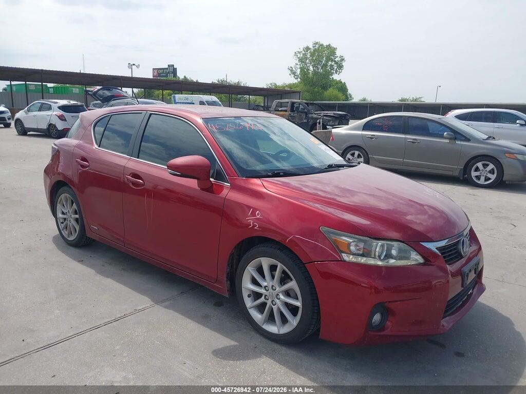 JTHKD5BH5B2014110 2011 LEXUS CT 200H photo no. 1