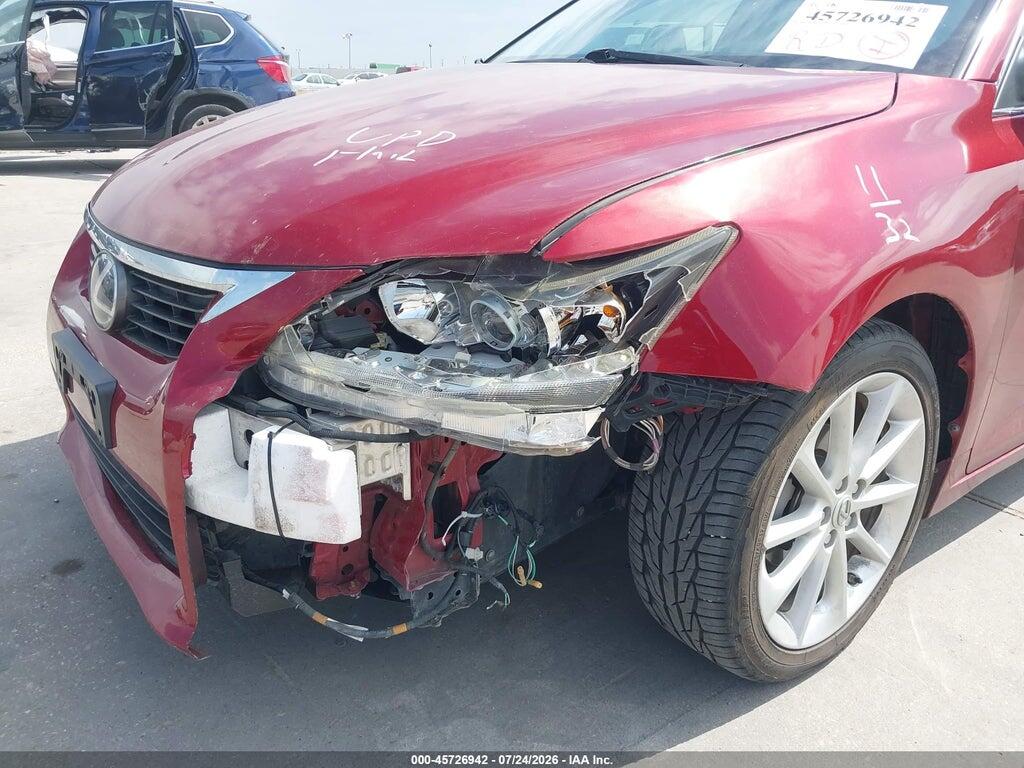 JTHKD5BH5B2014110 2011 LEXUS CT 200H photo no. 6