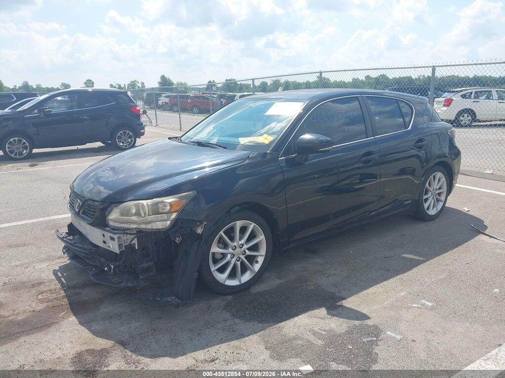 JTHKD5BH1B2001869 2011 LEXUS CT 200H photo no. 2