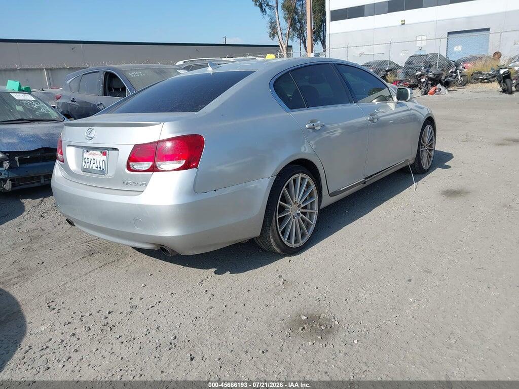 JTHBE1KS7B0054301 2011 LEXUS GS 350 photo no. 4