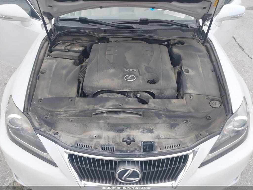JTHCF5C29B5045352 2011 LEXUS IS 250 photo no. 10
