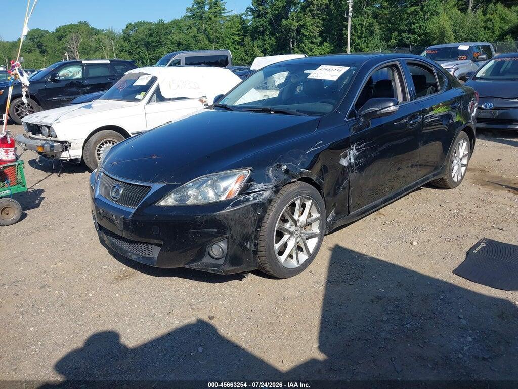 JTHBF5C24B5146746 2011 LEXUS IS 250 photo no. 2
