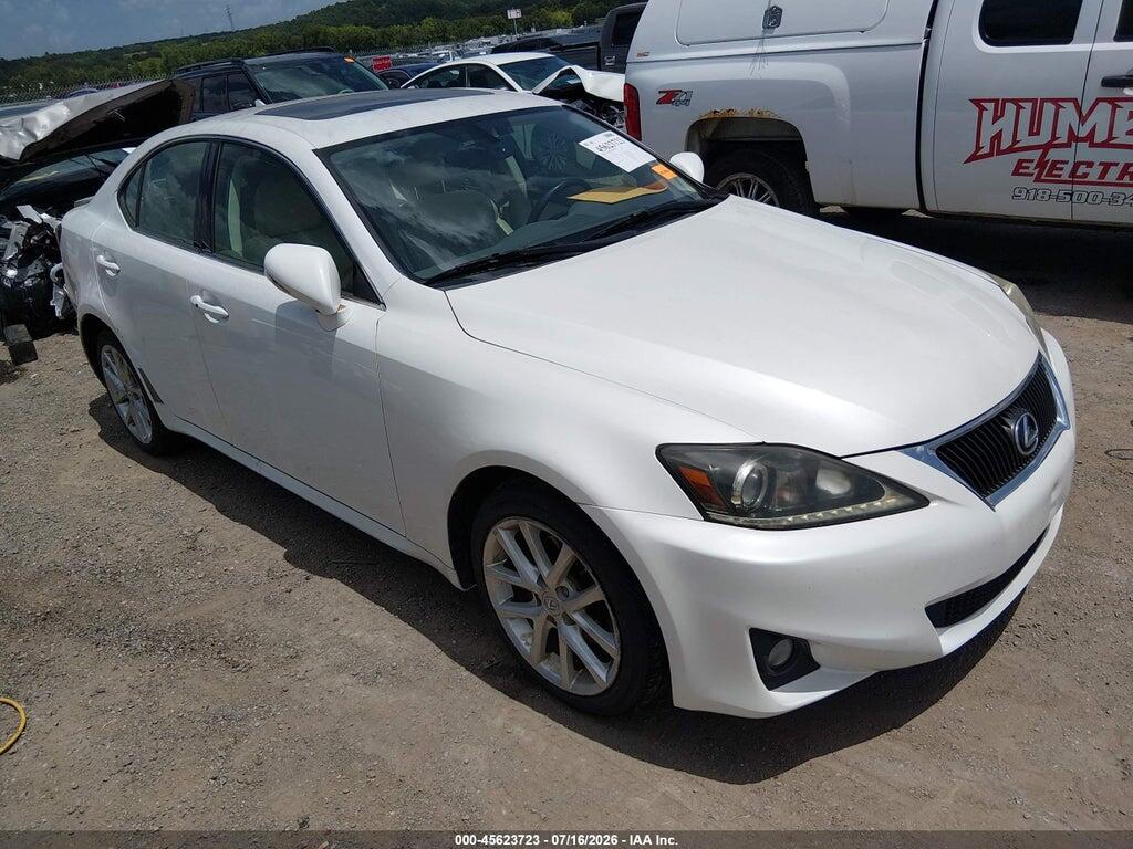 JTHCF5C21B5047368 2011 LEXUS IS 250 photo no. 1