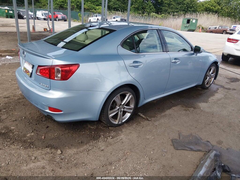 JTHBF5C26B5135165 2011 LEXUS IS 250 photo no. 4