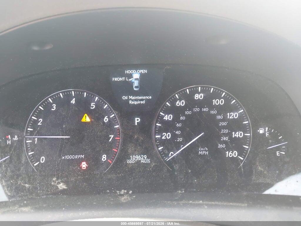 JTHBL5EF6B5107150 2011 LEXUS LS 460 photo no. 7