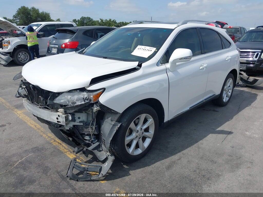 2T2BK1BA3BC095527 2011 LEXUS RX 350 photo no. 2