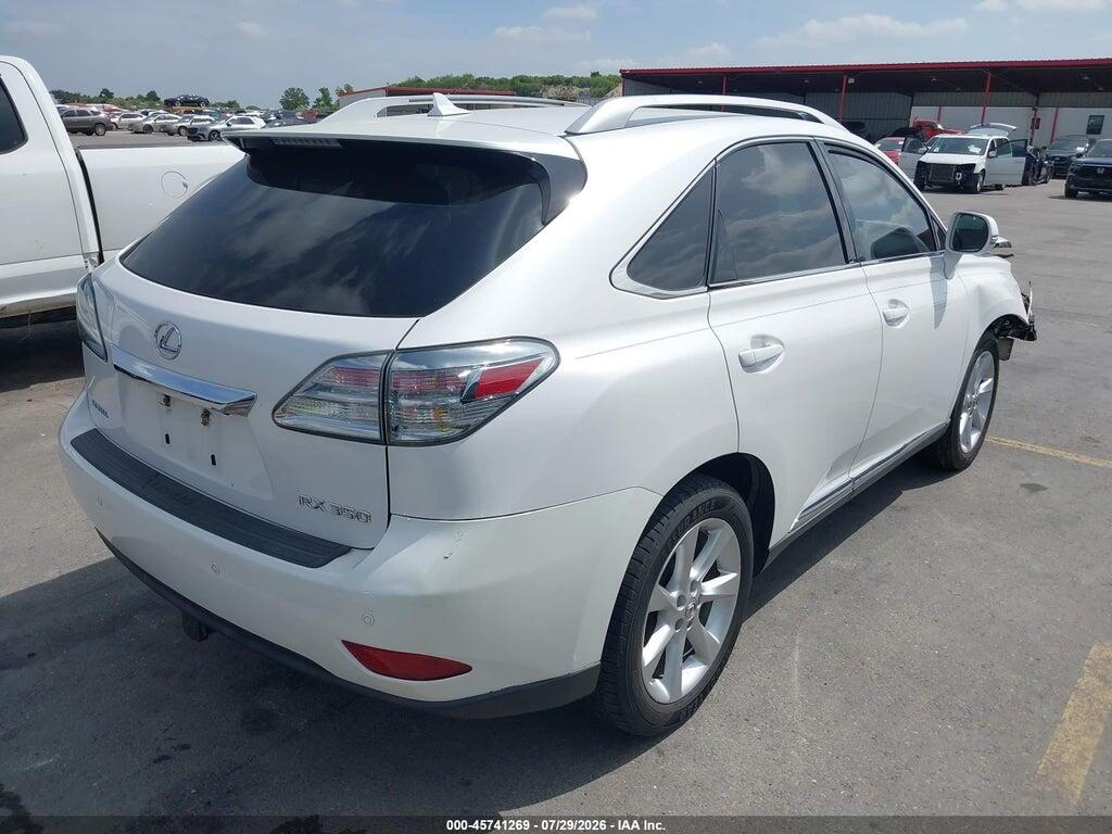 2T2BK1BA3BC095527 2011 LEXUS RX 350 photo no. 4