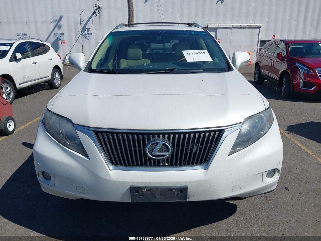 2T2BK1BA9BC097878 2011 LEXUS RX 350 photo no. 12