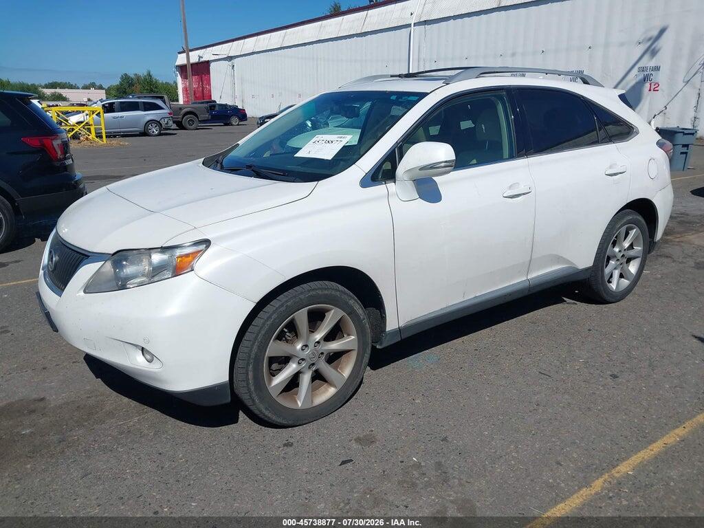 2T2BK1BA9BC097878 2011 LEXUS RX 350 photo no. 2
