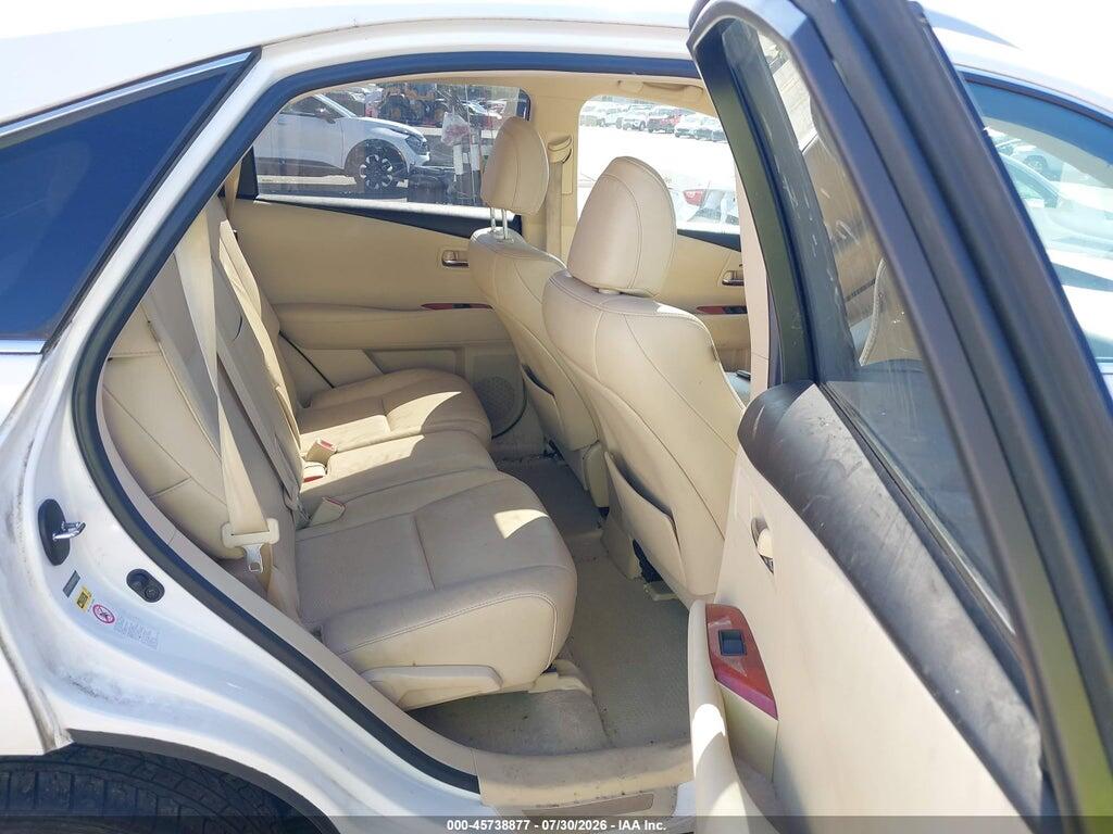 2T2BK1BA9BC097878 2011 LEXUS RX 350 photo no. 8