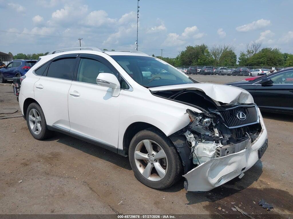2T2BK1BA7BC096129 2011 LEXUS RX 350 photo no. 1