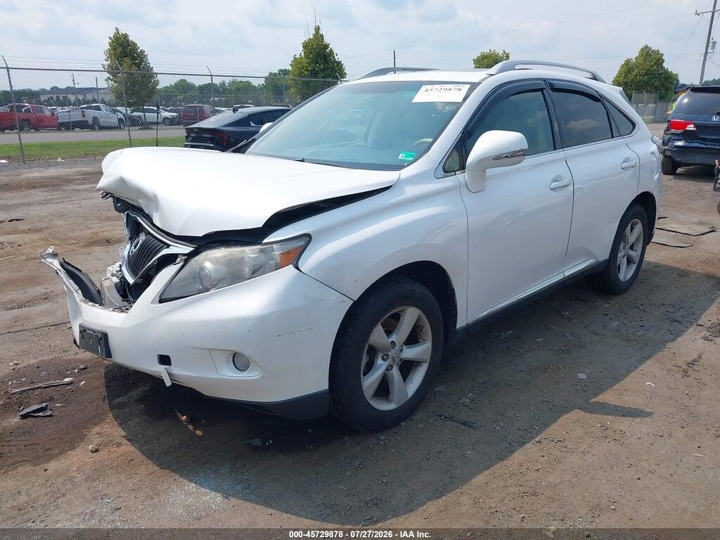 2T2BK1BA7BC096129 2011 LEXUS RX 350 photo no. 2