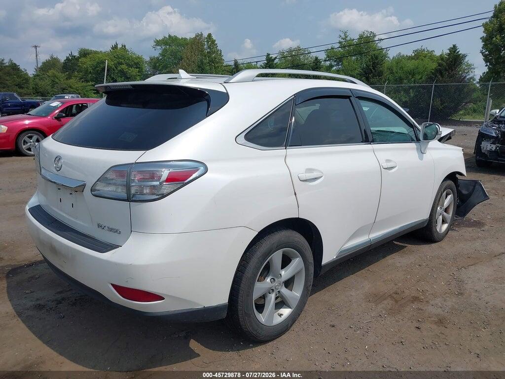 2T2BK1BA7BC096129 2011 LEXUS RX 350 photo no. 4