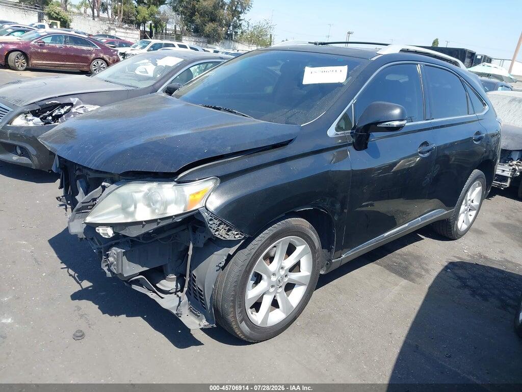 2T2ZK1BA0BC041911 2011 LEXUS RX 350 photo no. 2