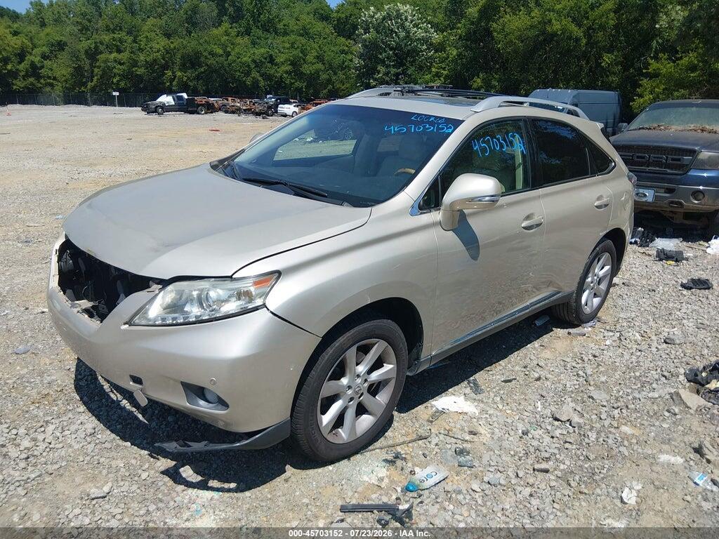 2T2ZK1BA7BC060469 2011 LEXUS RX 350 photo no. 2