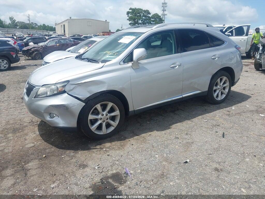 2T2ZK1BA3BC044625 2011 LEXUS RX 350 photo no. 2